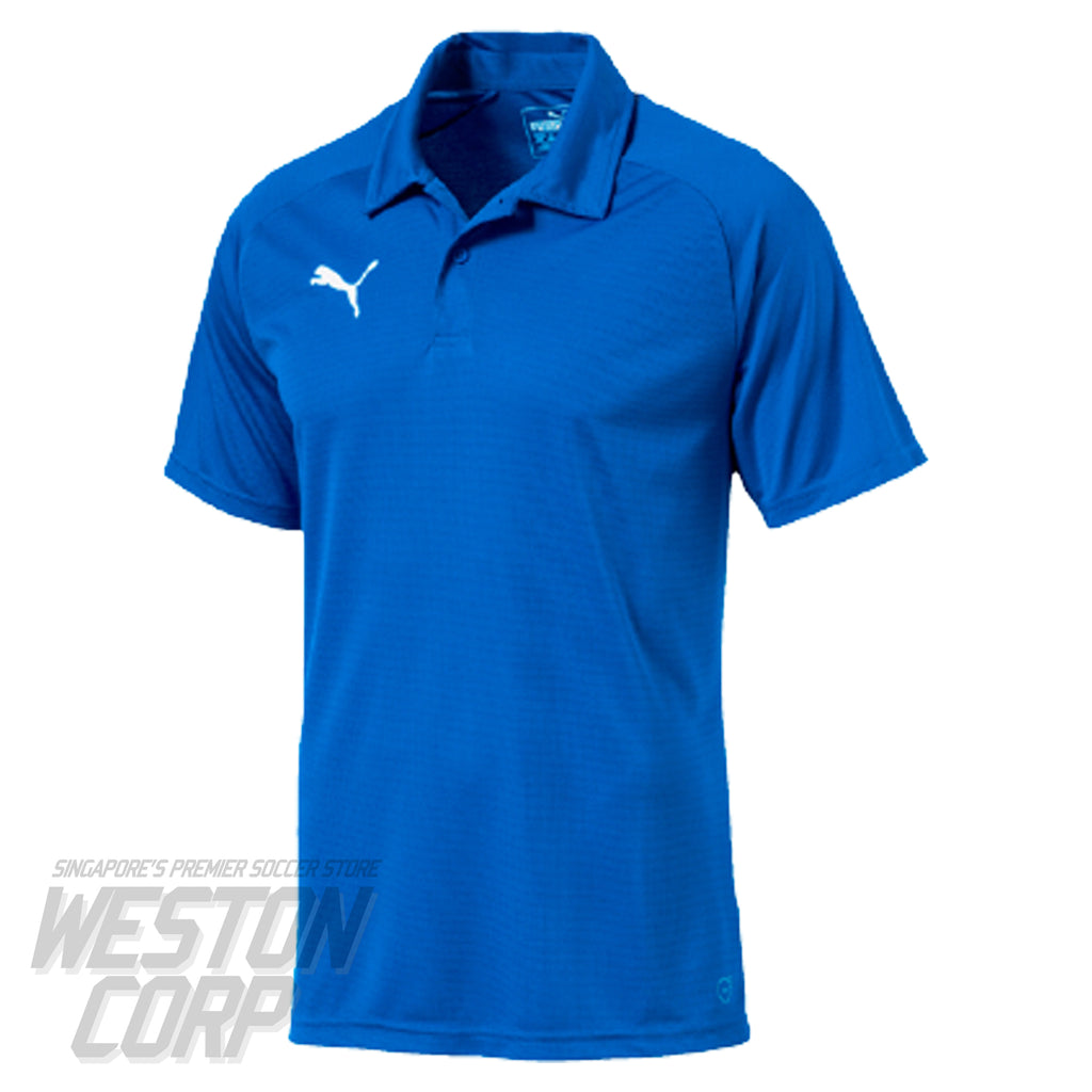 Liga Sideline Polo (Electric Blue)