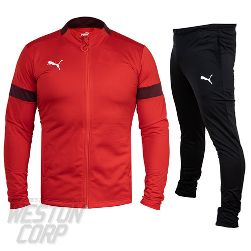 ftblPLAY Tracksuit (Red & Black)