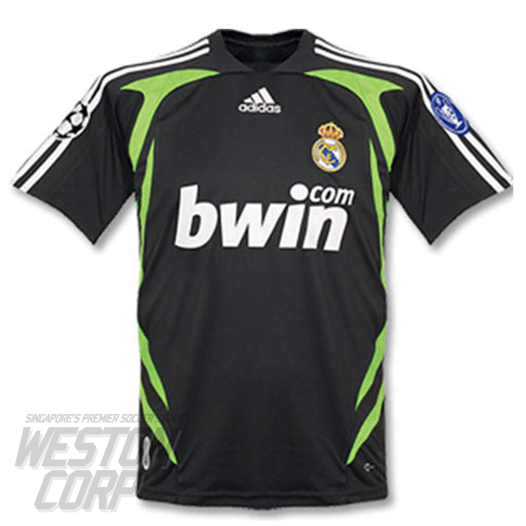 Real Madrid Adult 2007-08 SS Third Shirt UCL Edition