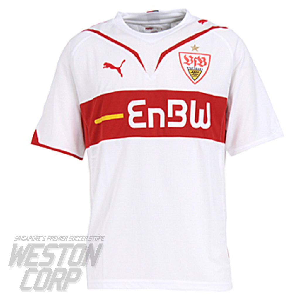 VfB Stuttgart Adult 2009-10 SS Home Shirt