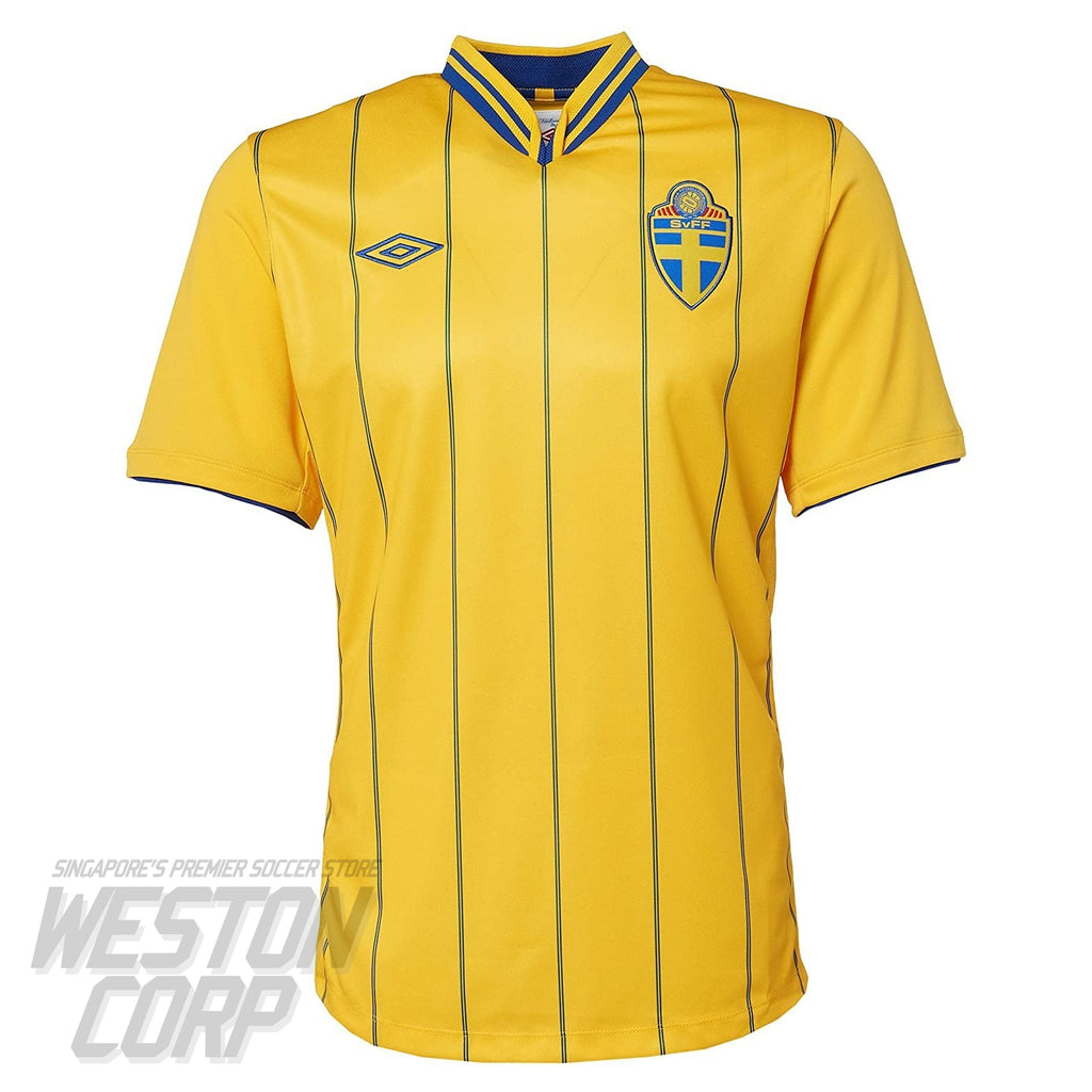 Sweden Adult Euro 2012 SS Home Shirt