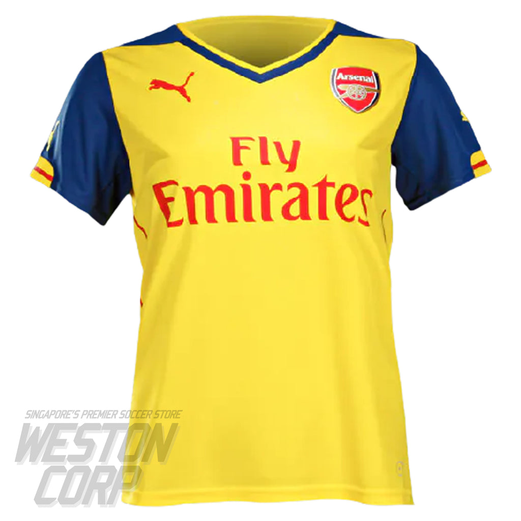 Arsenal Womens 2014-15 SS Away Shirt