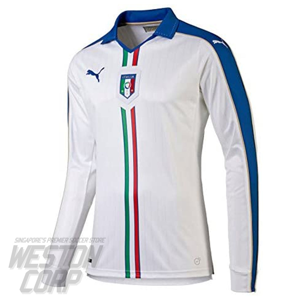 Italy Adult 2015-16 LS Away Shirt
