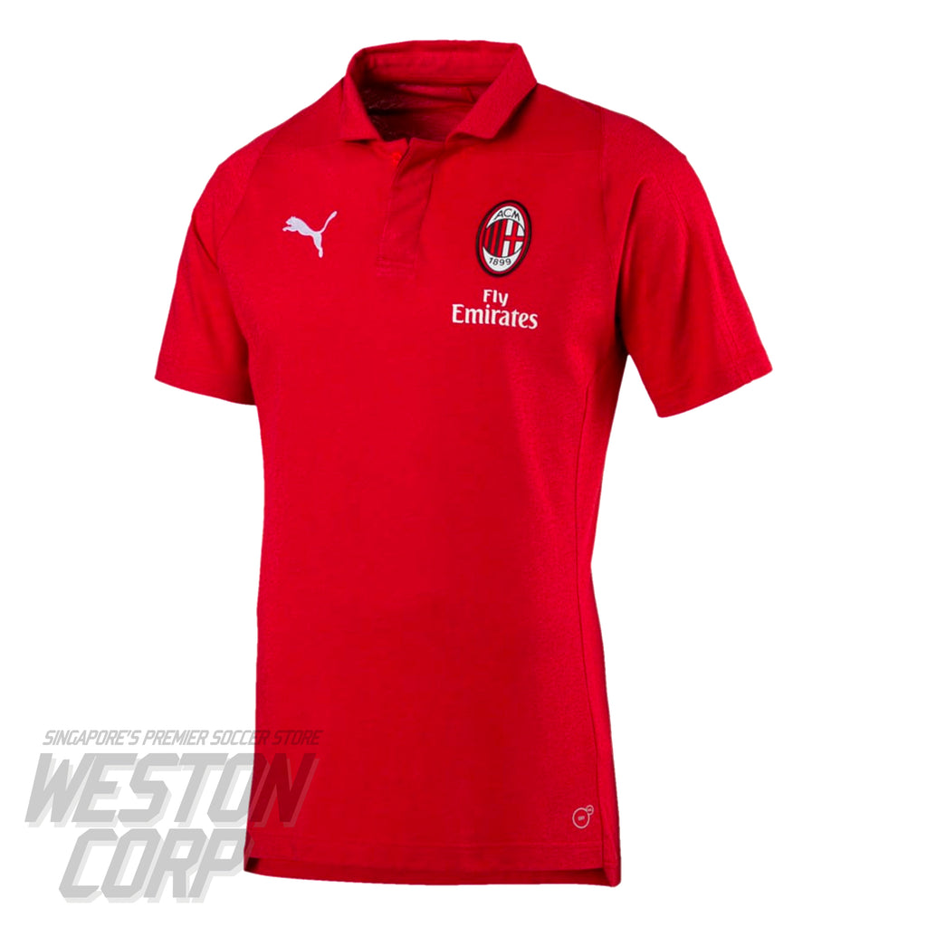 AC Milan Casual Polo (Red)