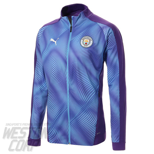 Manchester City 2019-20 Stadium Jacket Blue