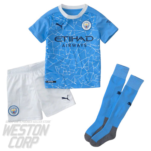 Manchester City 2020-21 SS Mini Home Kit
