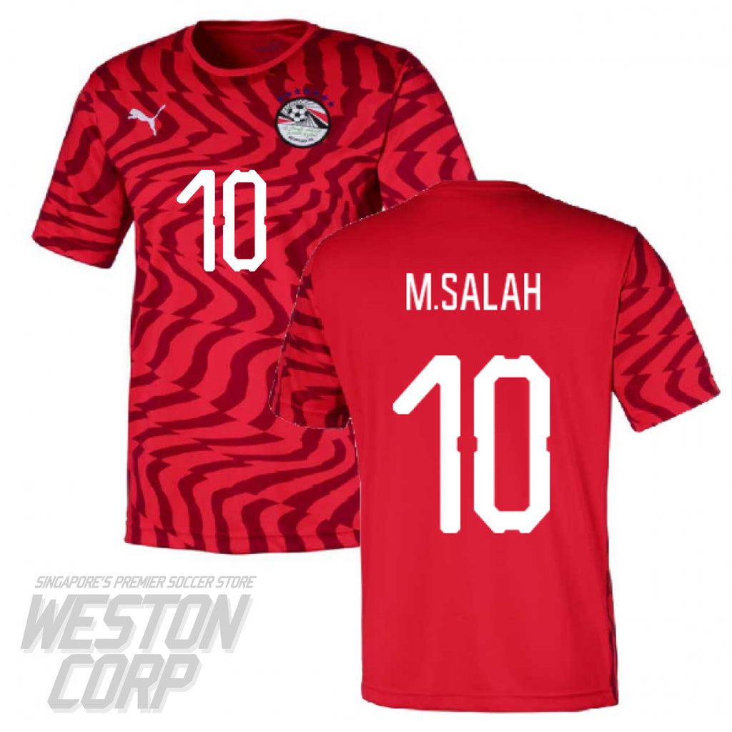 Egypt 2019-20 Home Shirt w/ Salah Nameset