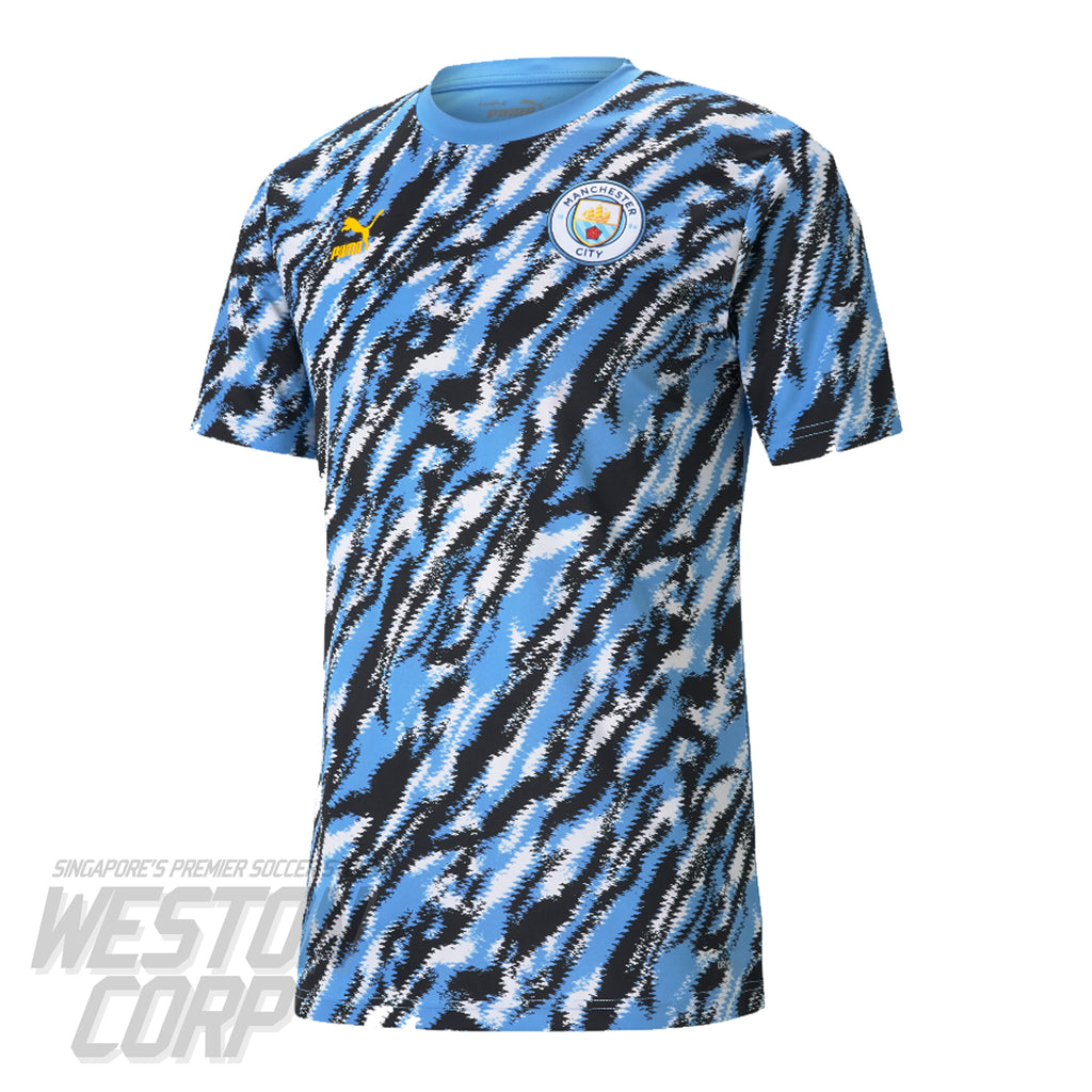 Manchester City Adult 2020-21 Pre-Match Shirt