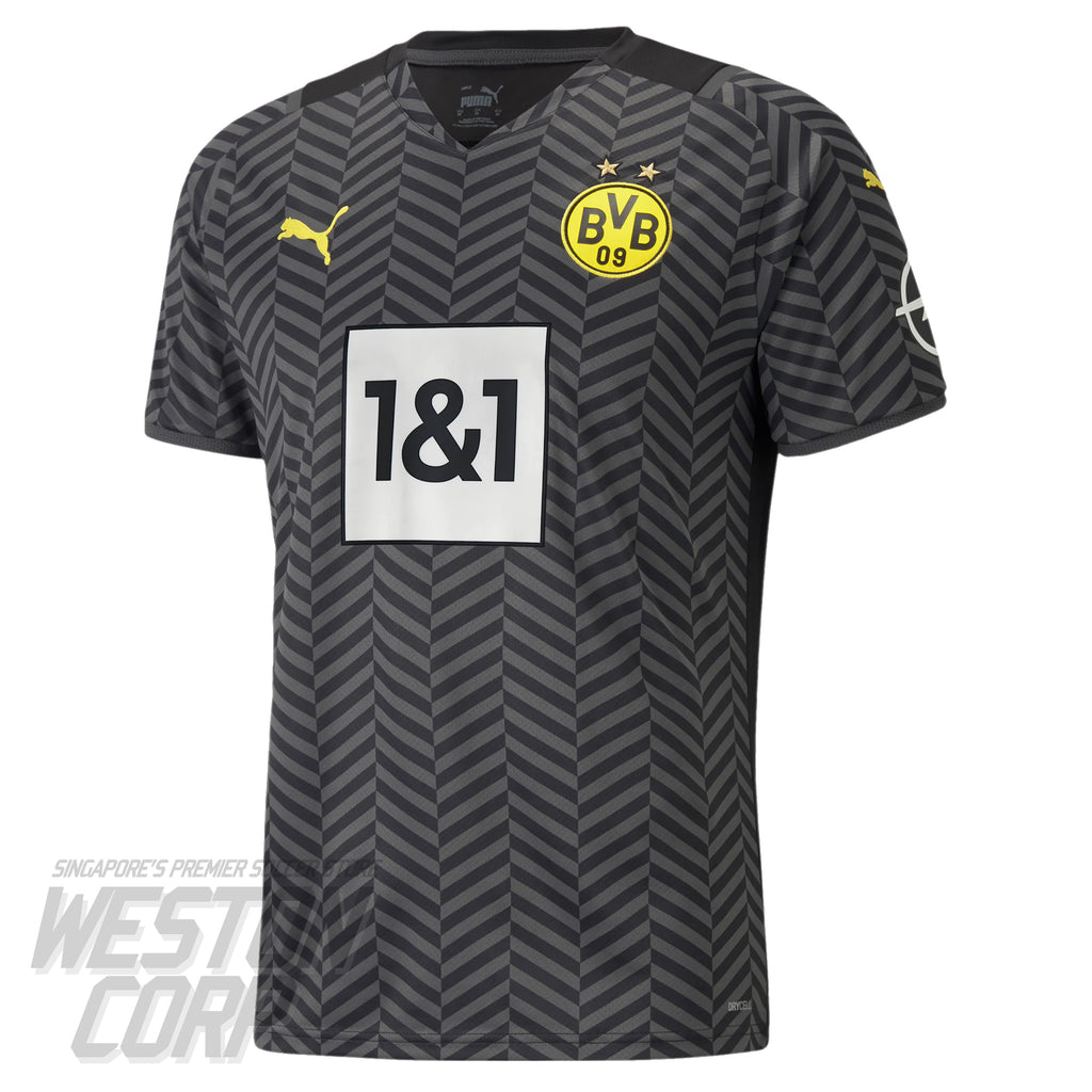 Borussia Dortmund Adult 2021-22 SS Away Shirt
