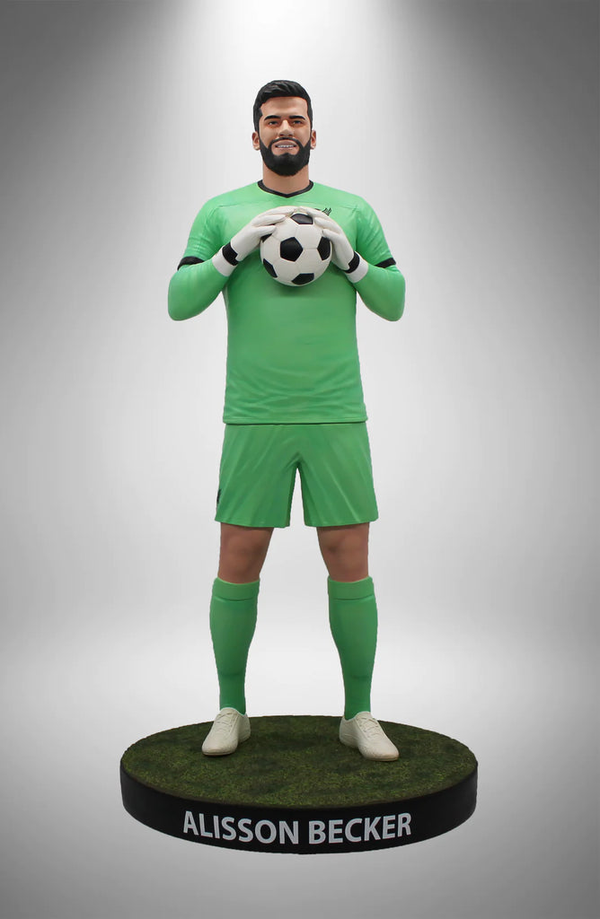 Liverpool FC Alisson Becker 2022-23 Footballs Finest 60cm Resin Statue
