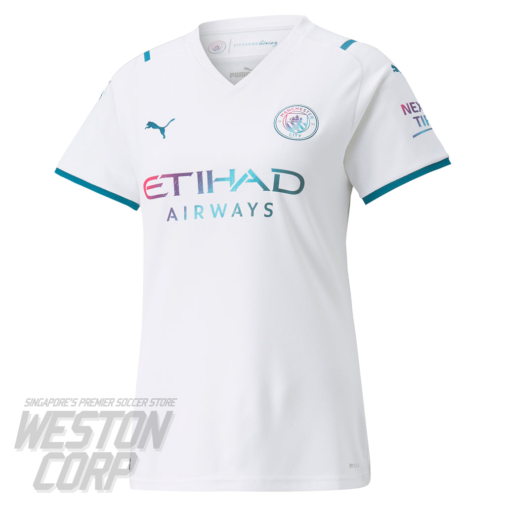 Manchester City Womens 2021-22 SS Away Shirt