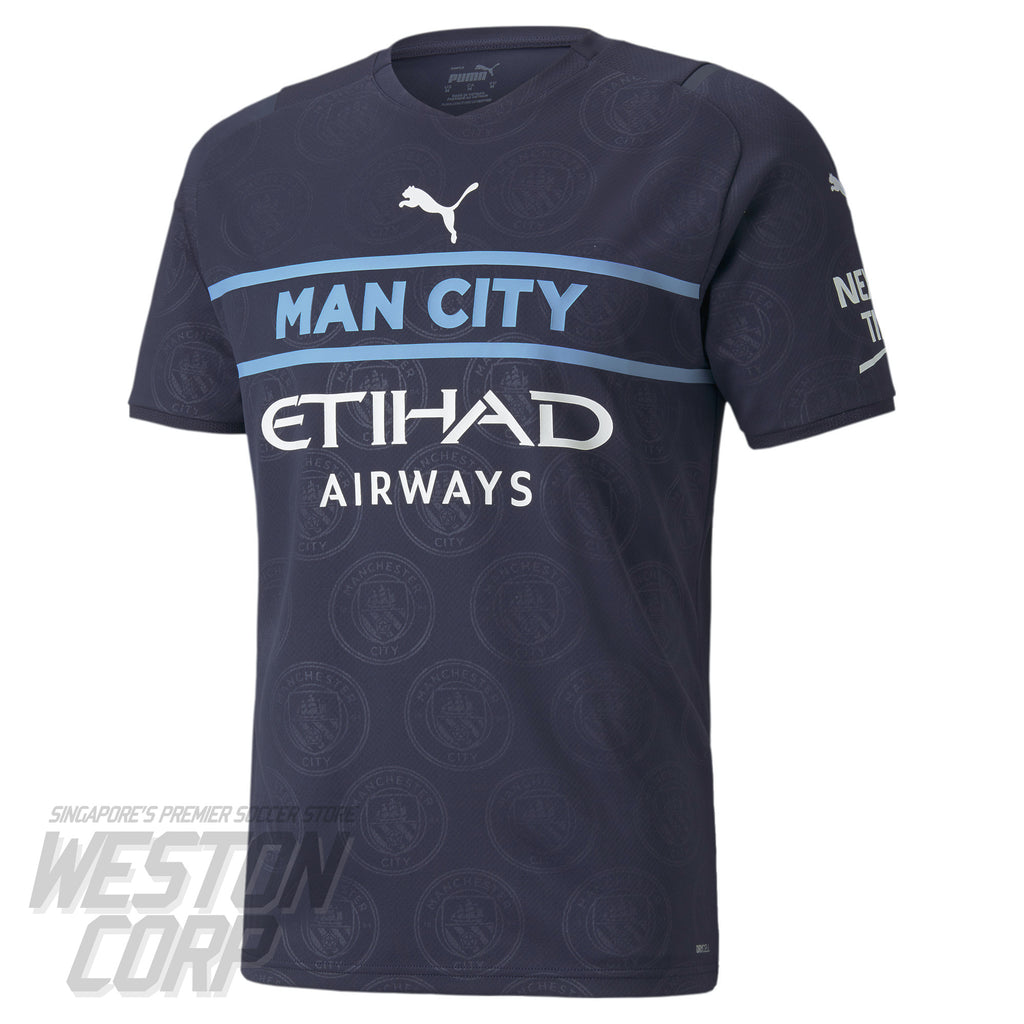 Manchester City Adult 2021-22 SS Third Shirt
