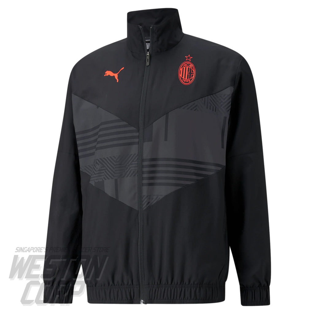 AC Milan Adult 2021-22 Pre-Match Jacket