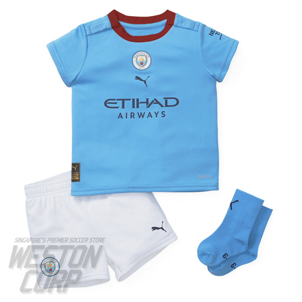 Manchester City Baby Kit 2022-23 Home Jersey