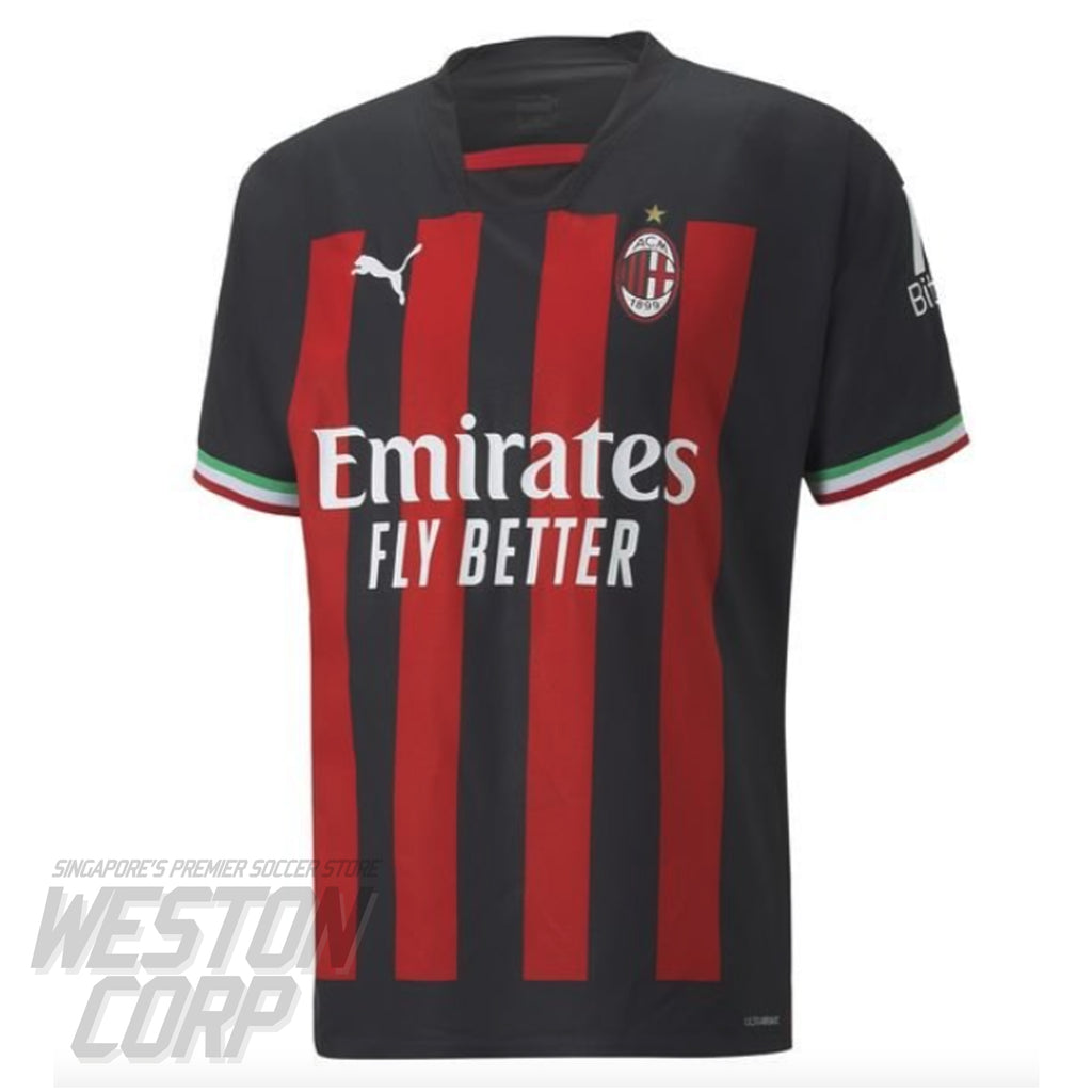 AC Milan Adult 2022-23 Home Authentic Jersey