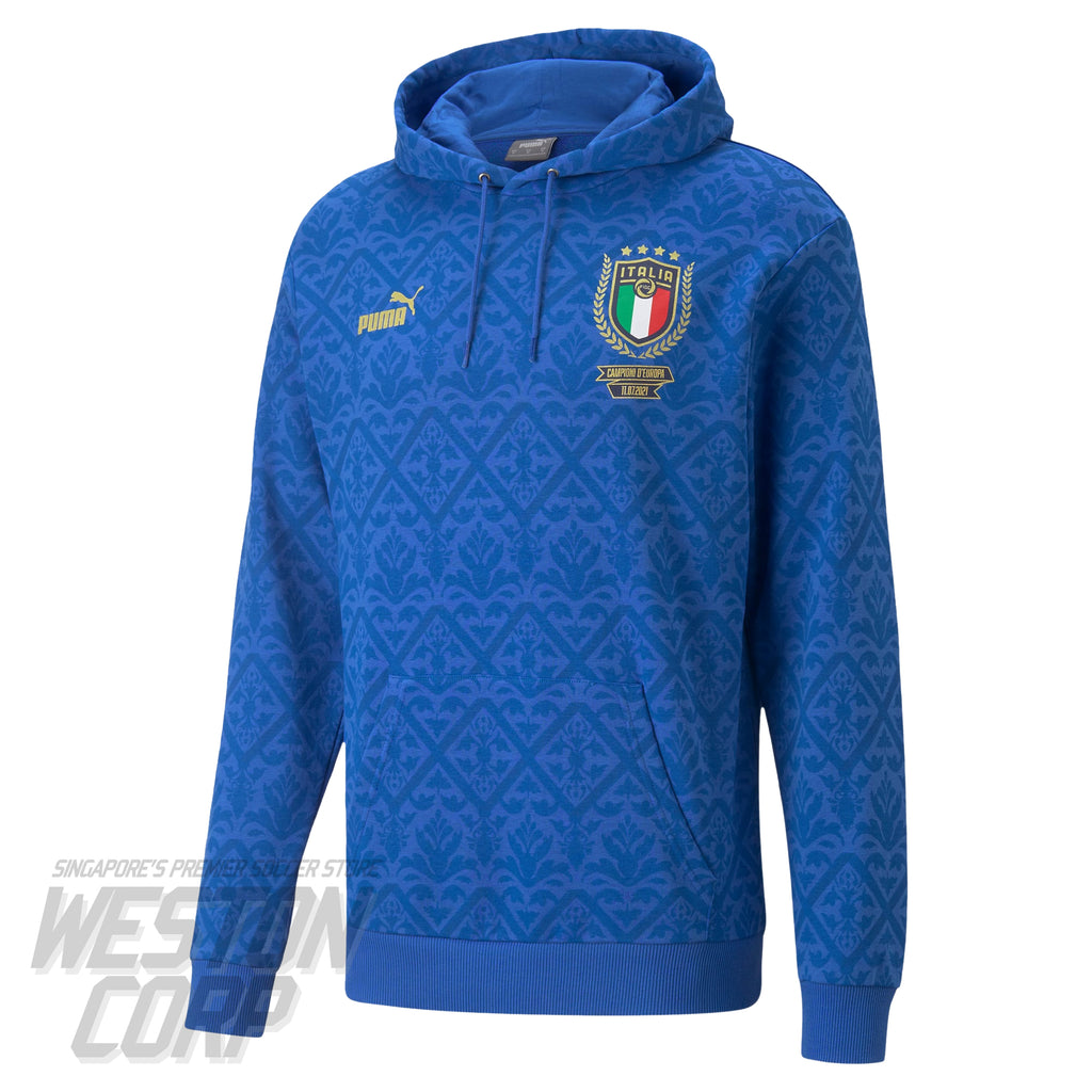 Italy Adult 2022 Graphic Winner Men's Hoody (Team Power Blue/Lapis Blue)
