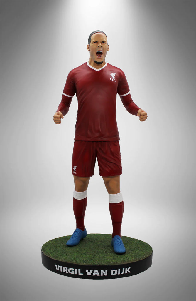 Liverpool FC Virgil Van Dijk 2022-23 Footballs Finest 60cm Resin Statue
