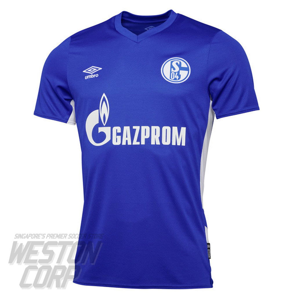 Schalke 04 Adult 2021-22 SS Home Shirt