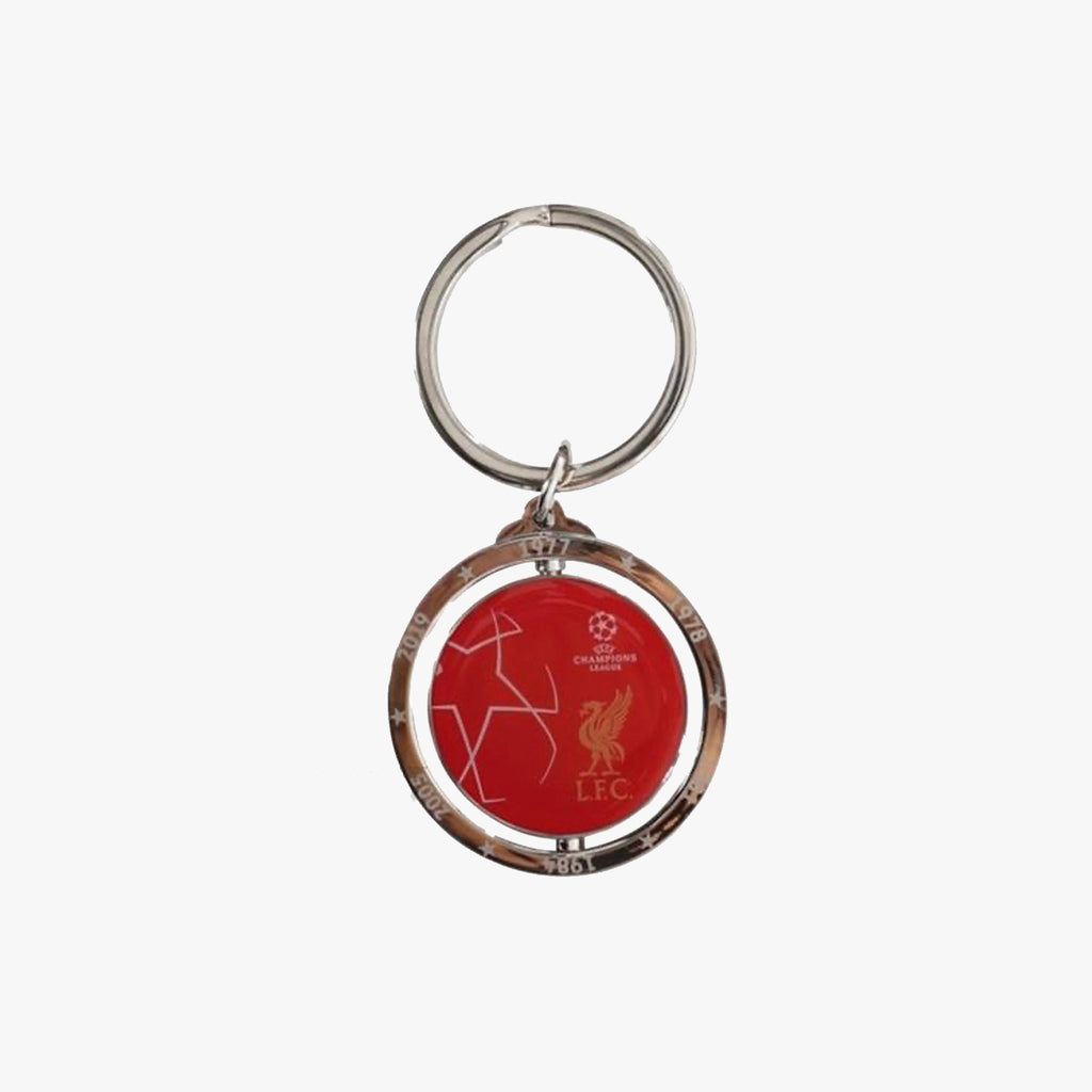 LFC UCL Winner Spin Keyring
