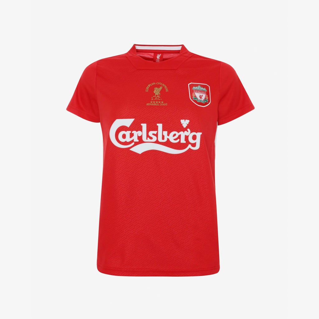 Liverpool FC Retro Women Istanbul 2005 Home Shirt