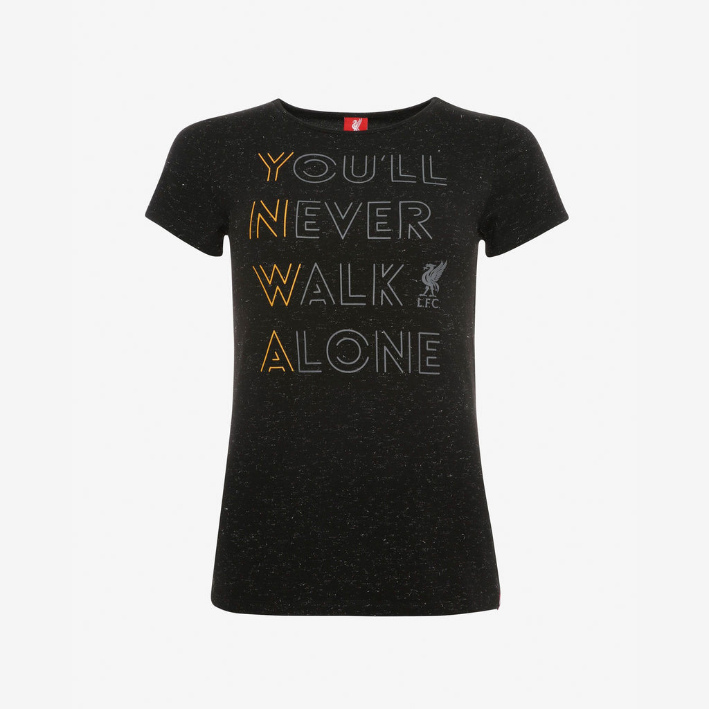 LFC Womens Black YNWA Tee