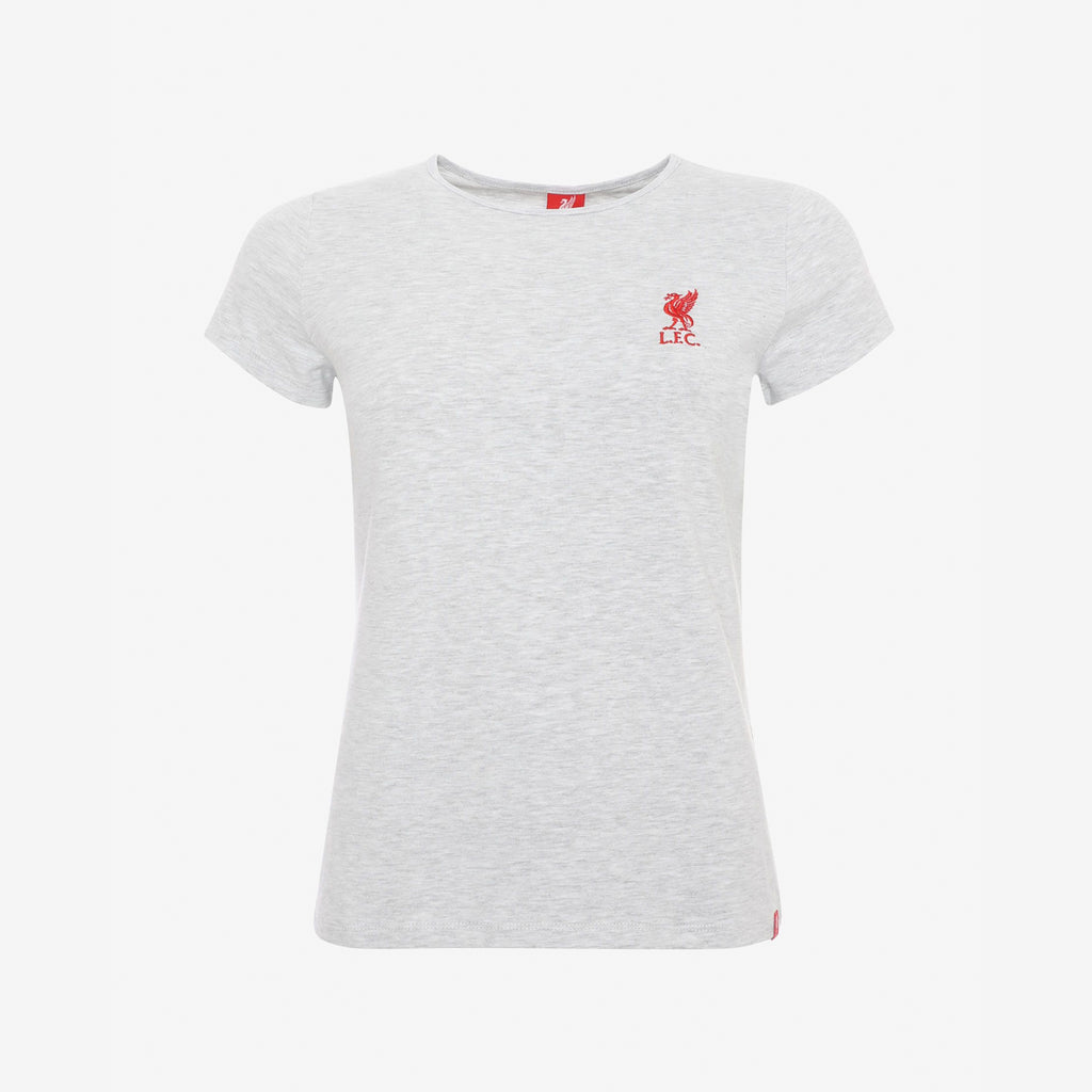 LFC Womens Liverbird Ice Marl Tee