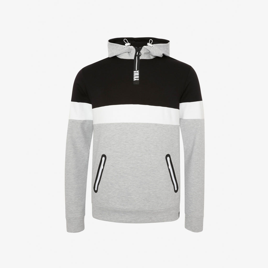 LFC Mens YNWA ¼ Zip Colour Block Hoody
