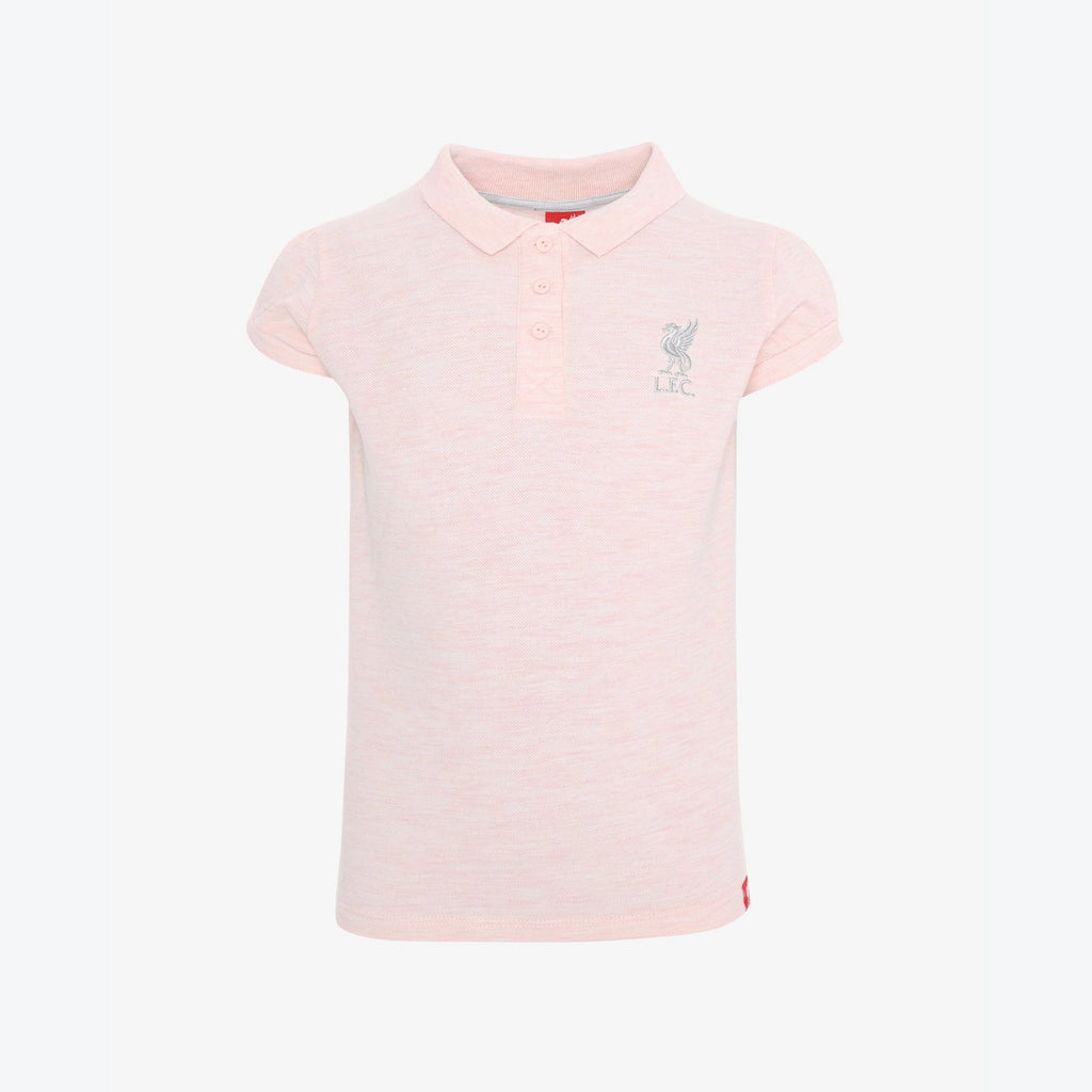 LFC Junior Pink Liverbird Polo