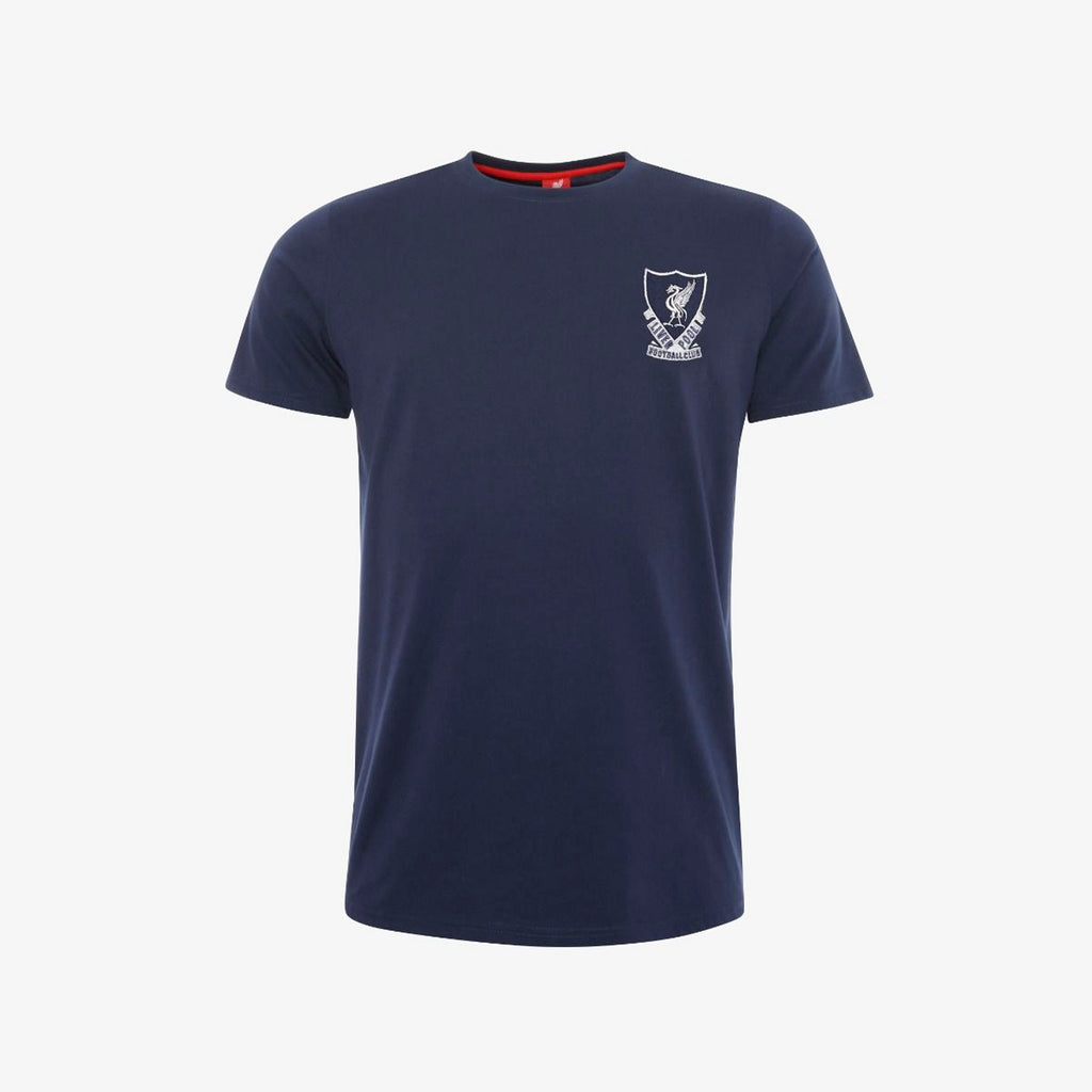 LFC Mens Navy 88-89 Crest Tee