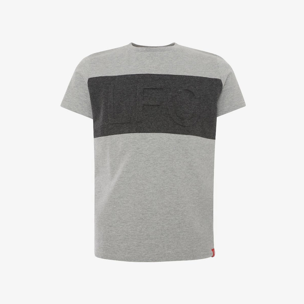 LFC Junior Charcoal Embossed Tee