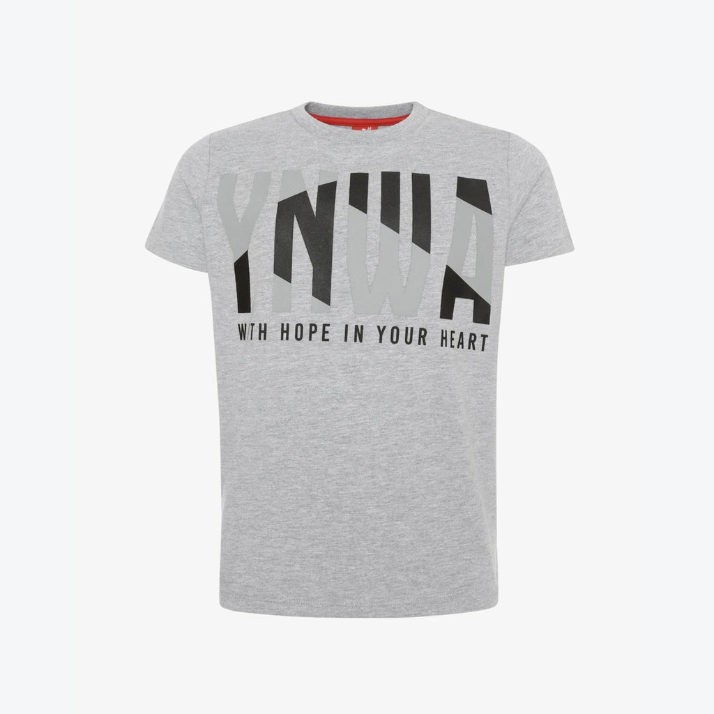 LFC Junior Grey Marl YNWA Tee