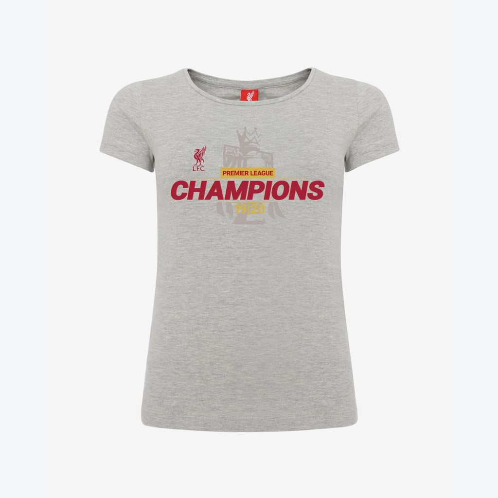 LFC Womens EPL Champions 19-20 Grey Tee