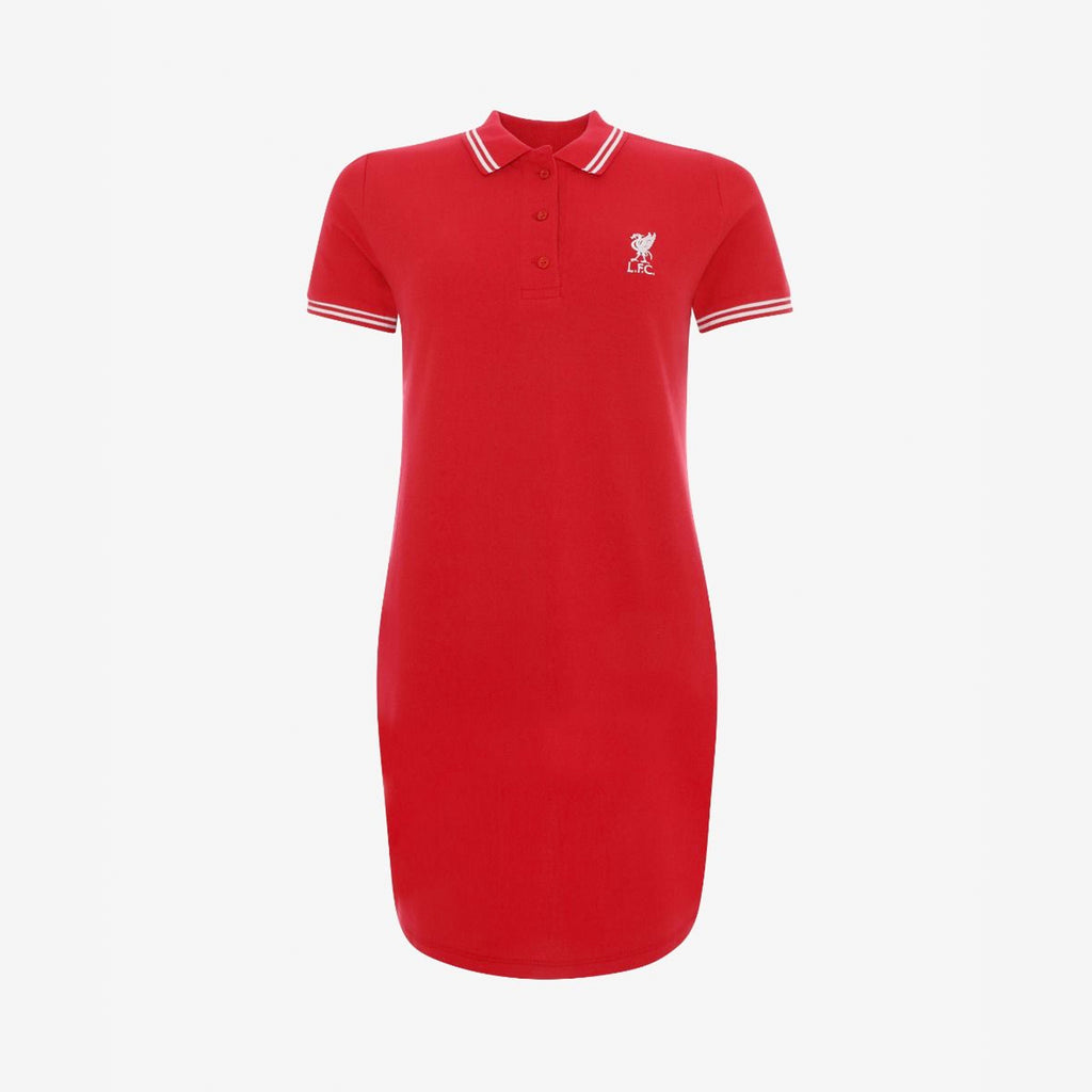 LFC Womens Red Polo Dress