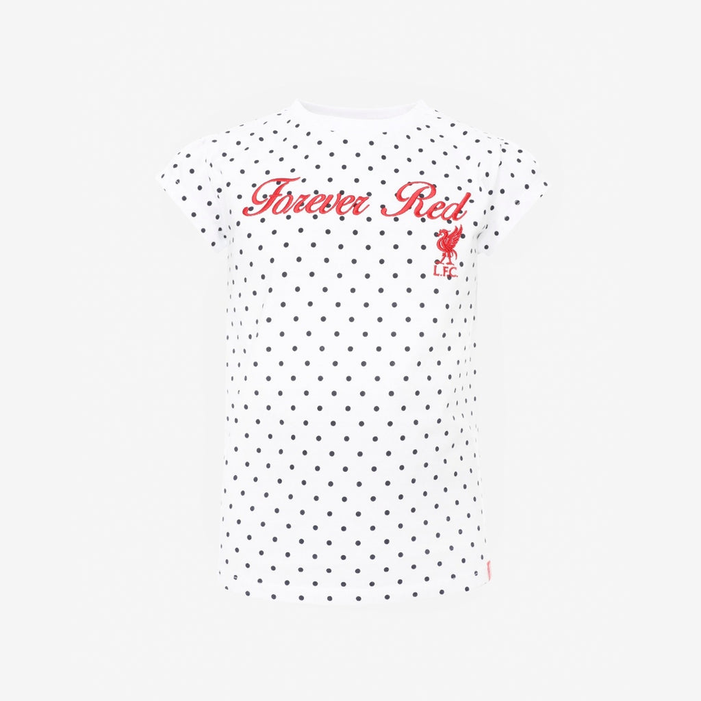 LFC Junior White Forever Red Tee