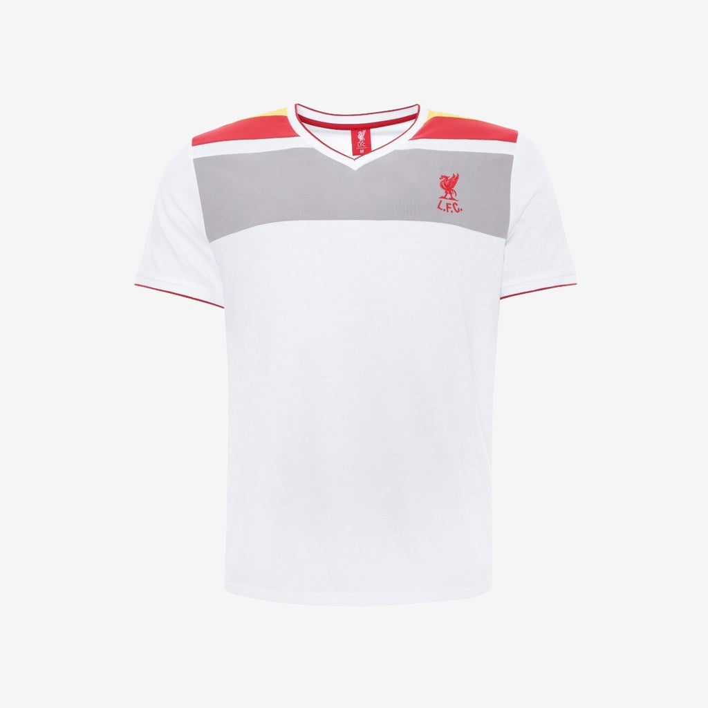 LFC Mens White 1986 V Neck Tee