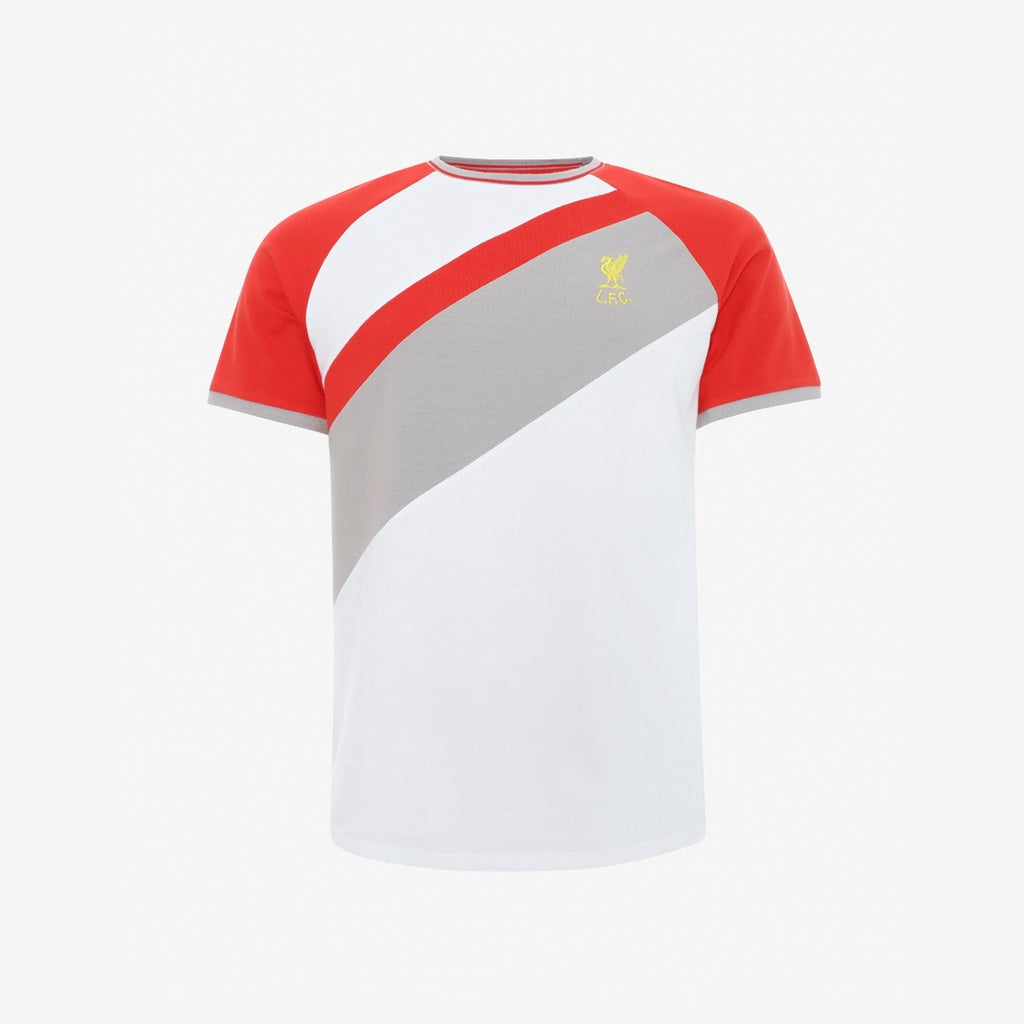 LFC Mens White 1986 Panel Tee
