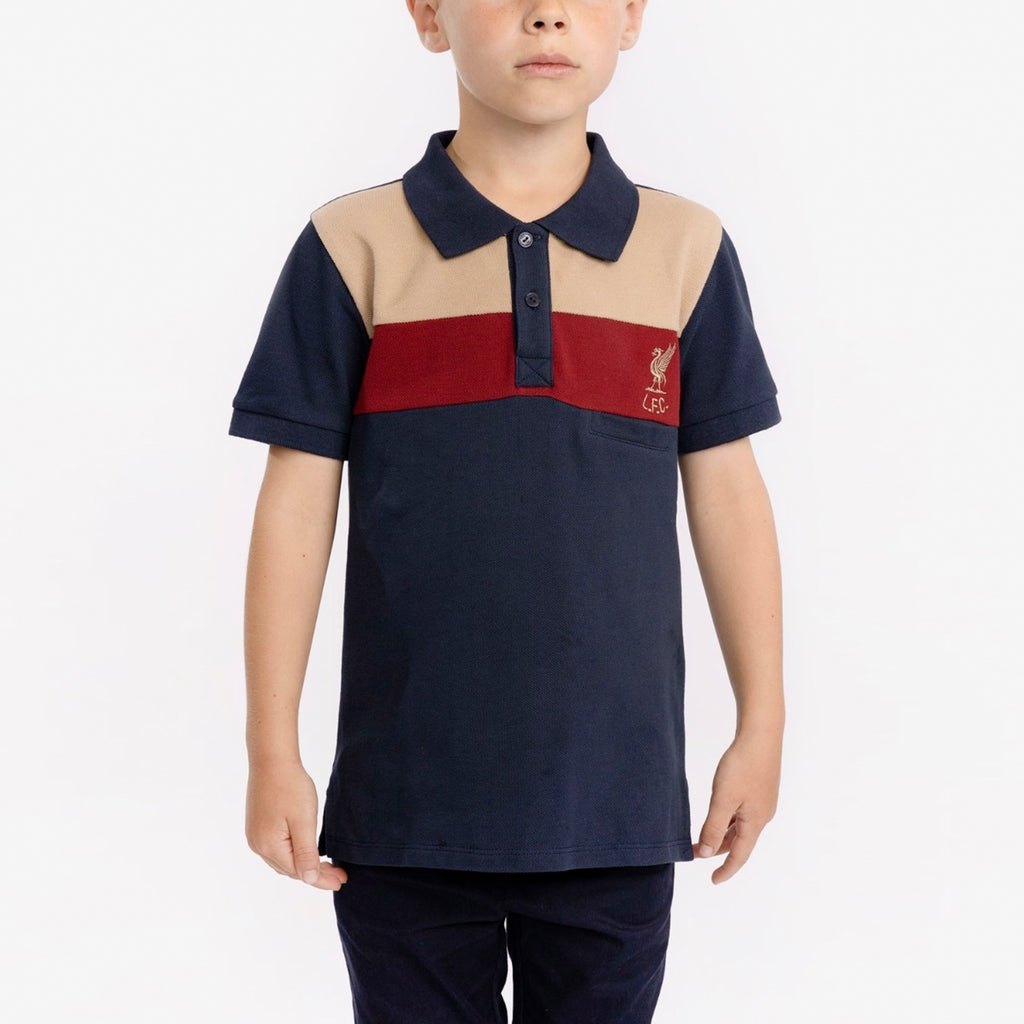LFC Junior Colour Block Polo