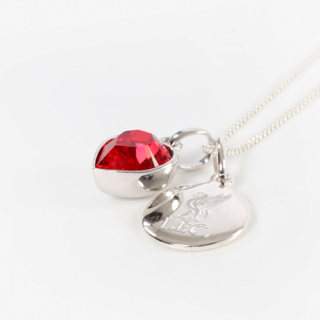 LFC Swarovski Crystal Heart Necklace
