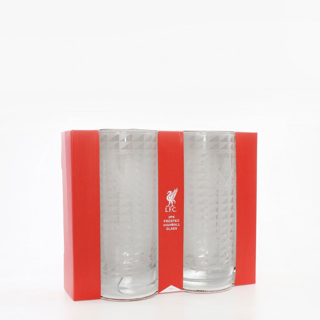 LFC 2 Pack Frosted Highball Glass