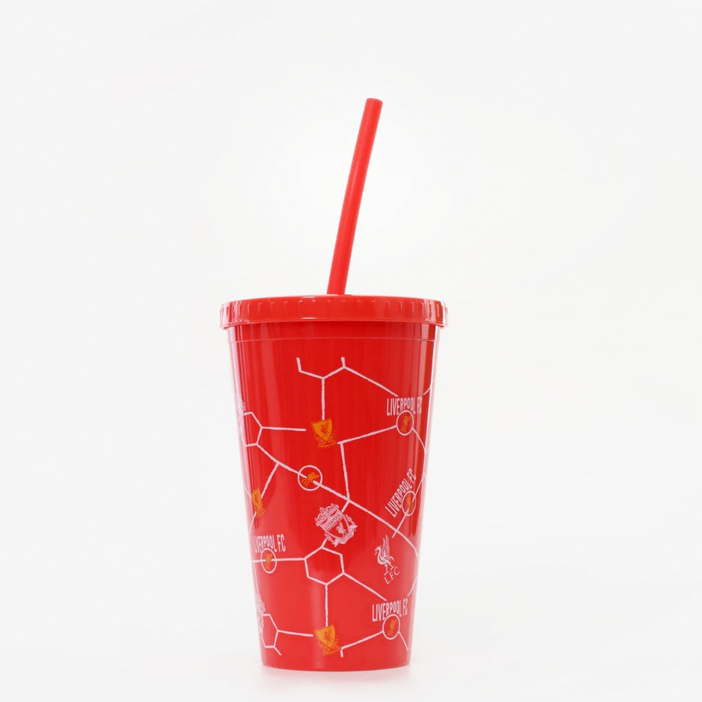 LFC Drinks Cup With Silicon Straw