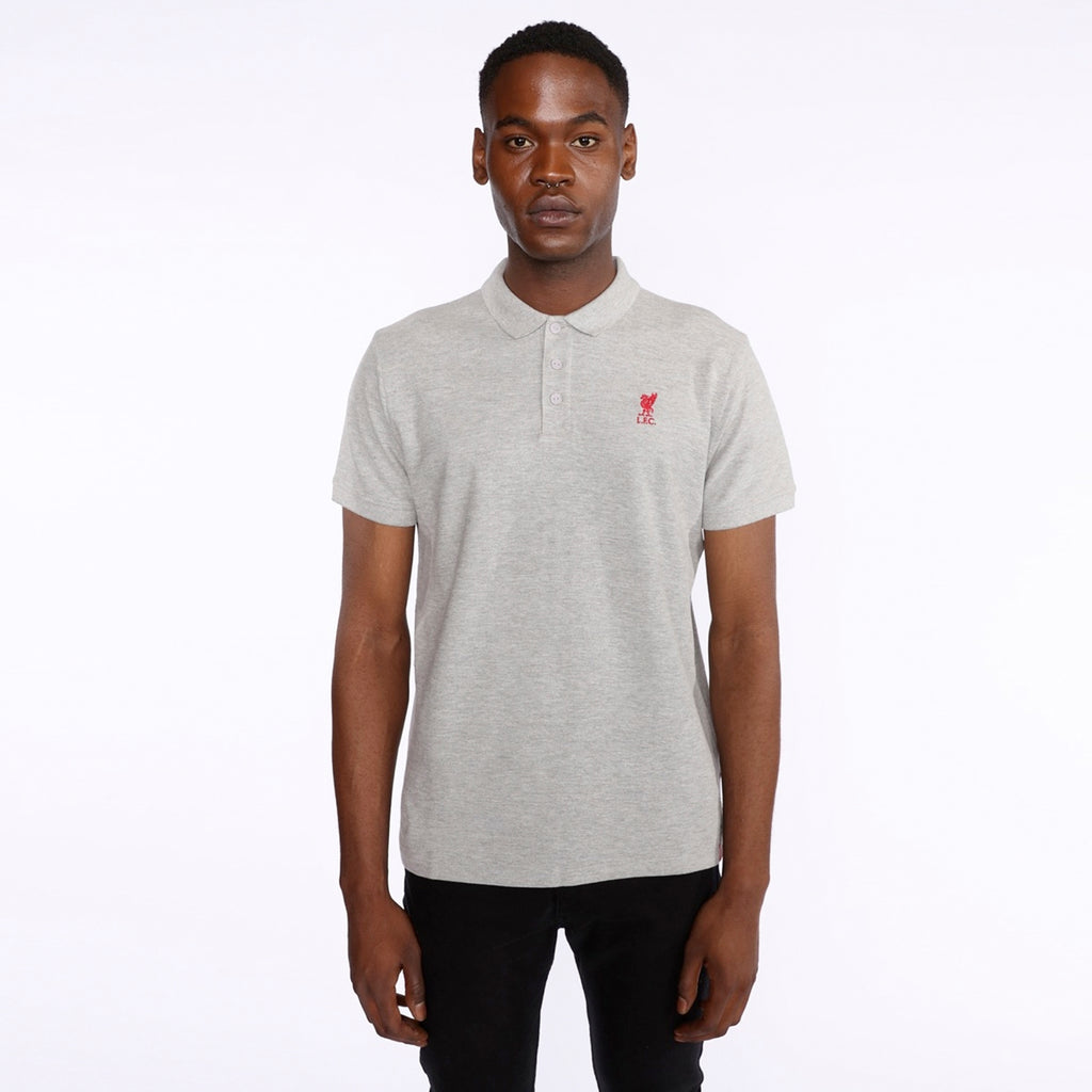 LFC Mens Grey Marl Conninsby Polo