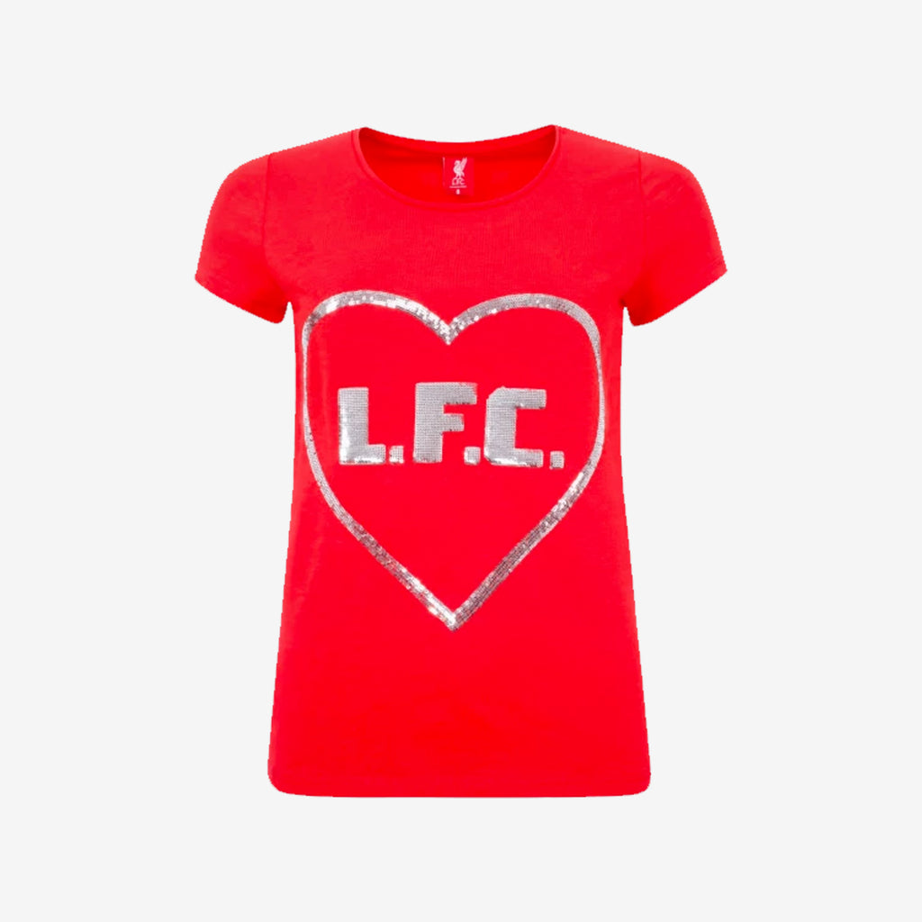 LFC Womens Red Heart Tee