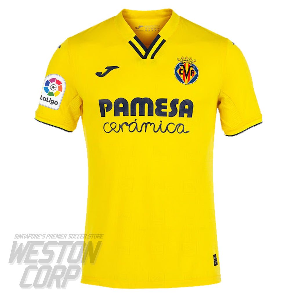 Villarreal CF Adult 2021-22 SS Home Shirt