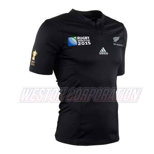All Blacks Authentic Rugby WC 2015 Adult Home Jersey