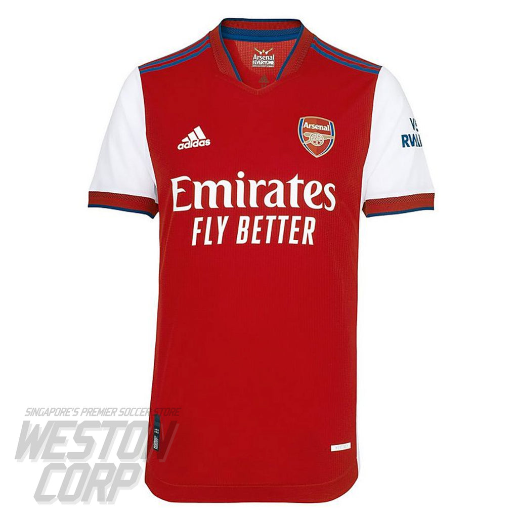 Arsenal Adult 2021-22 SS Home Authentic Shirt