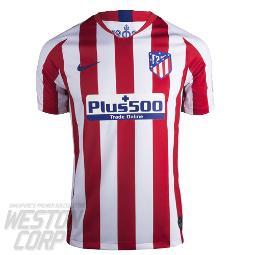 Atletico Madrid Adult 2019-20 SS Home Shirt