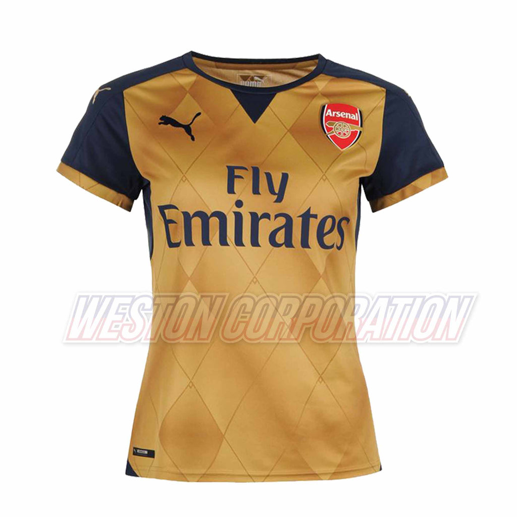 Arsenal Womens 2015-16 S-S Away Shirt