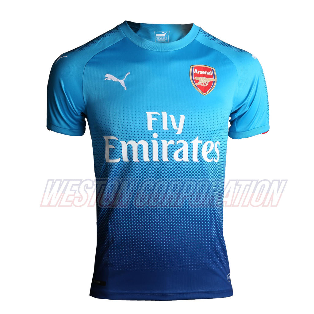 Arsenal Adult 17-18 S-S Away Shirt