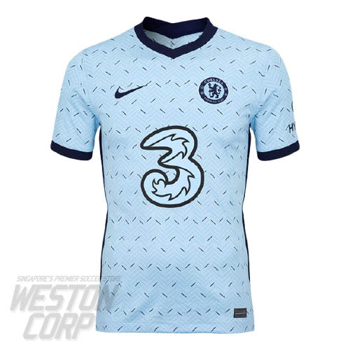 Chelsea FC Adult 2020-21 SS Away Stadium Jersey