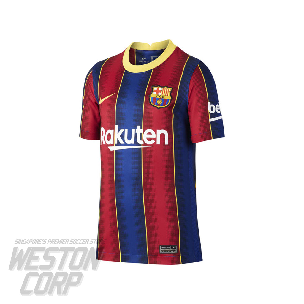 Barcelona Youth 2020-21 SS Home Stadium Jersey